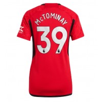 Manchester United Scott McTominay #39 Hjemmedrakt Dame 2023-24 Kortermet